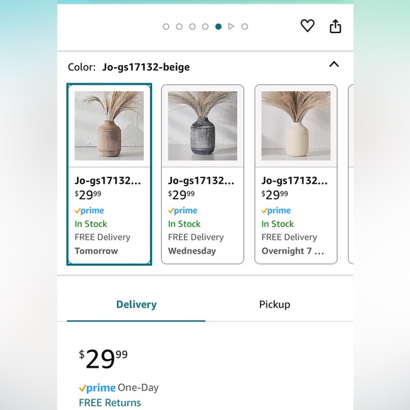 SIDUCAL Ceramic Rustic Farmhouse Vase, Sand Glaze Finish Boho Vase,Pottery decor - Picture 8 of 10
